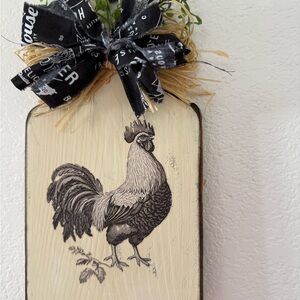 Rustic Rooster Wall Decor